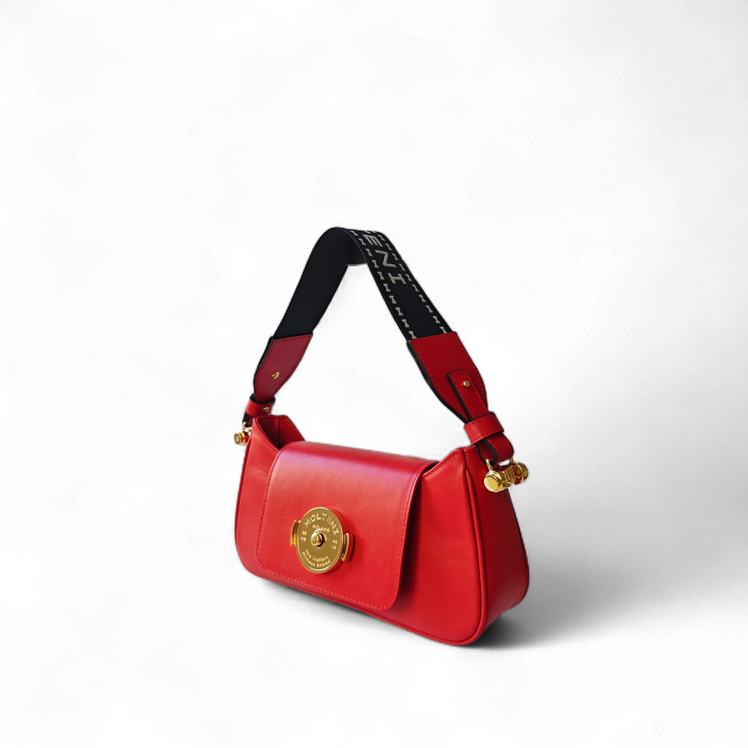 TINA small - RED pelle liscia