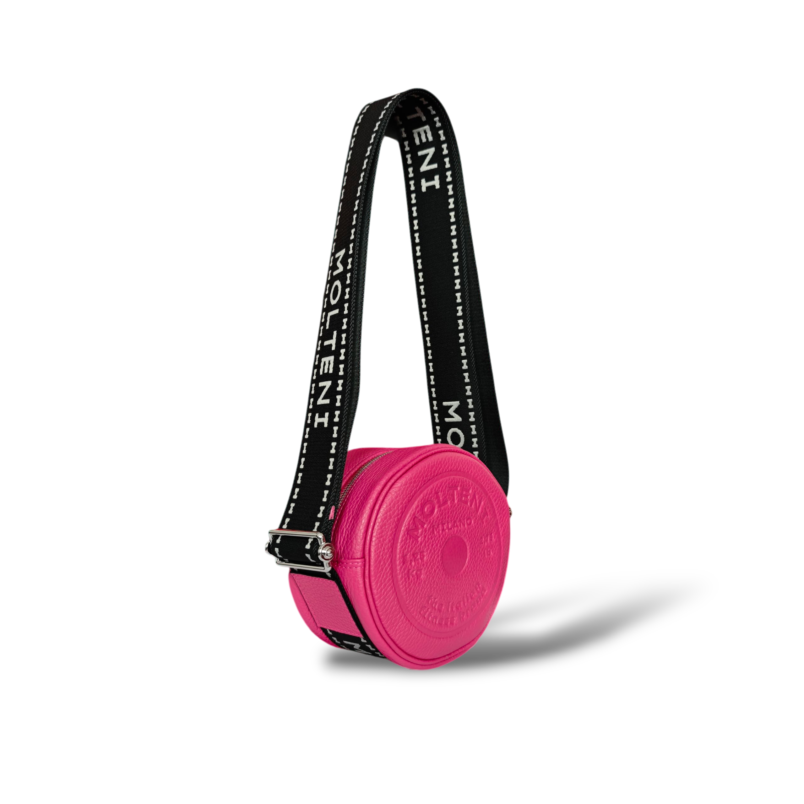ELEO small - PINK dollar grain leather