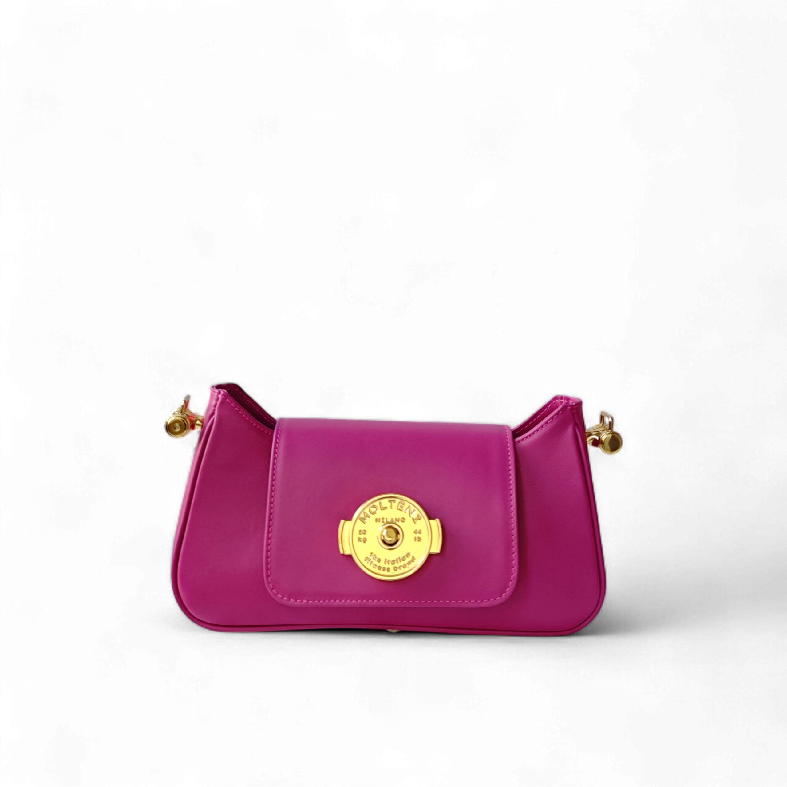 TINA small - PINK pelle liscia