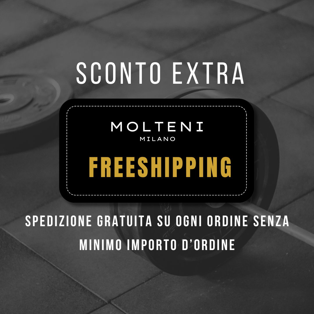 Spedizione gratuita sulle spedizoni nazionali italiane di MOLTENI MILANO