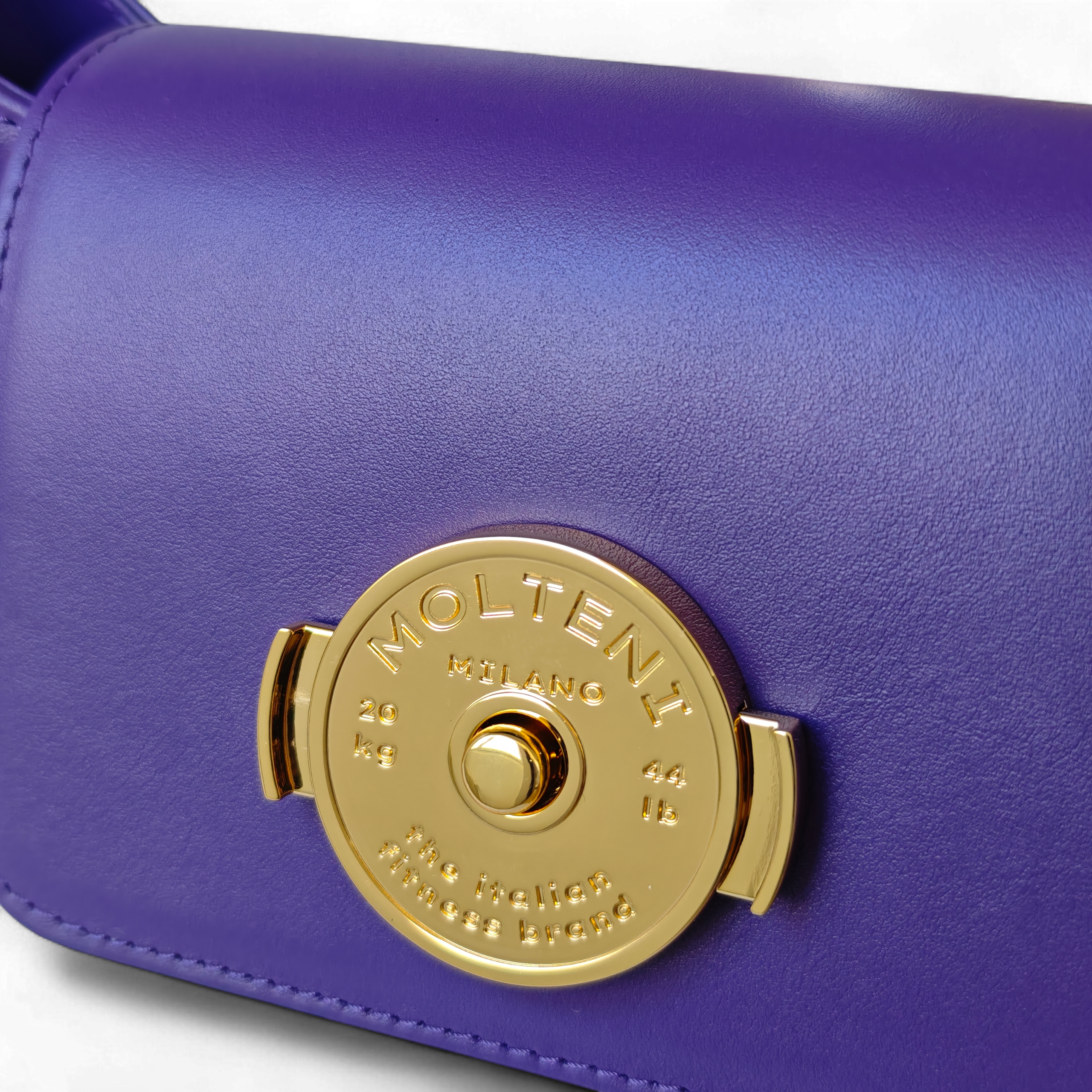 TINA small - PURPLE pelle liscia