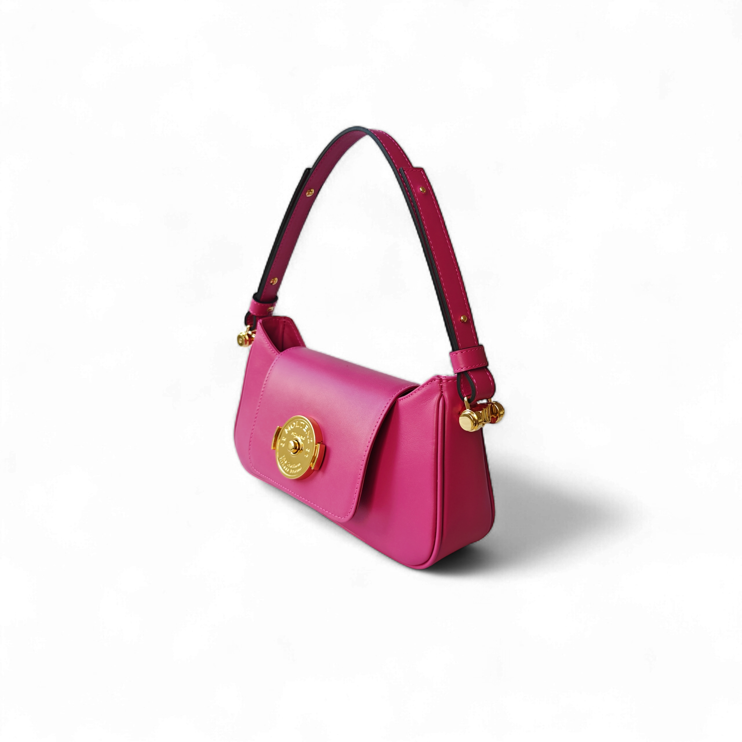 TINA small - PINK pelle liscia