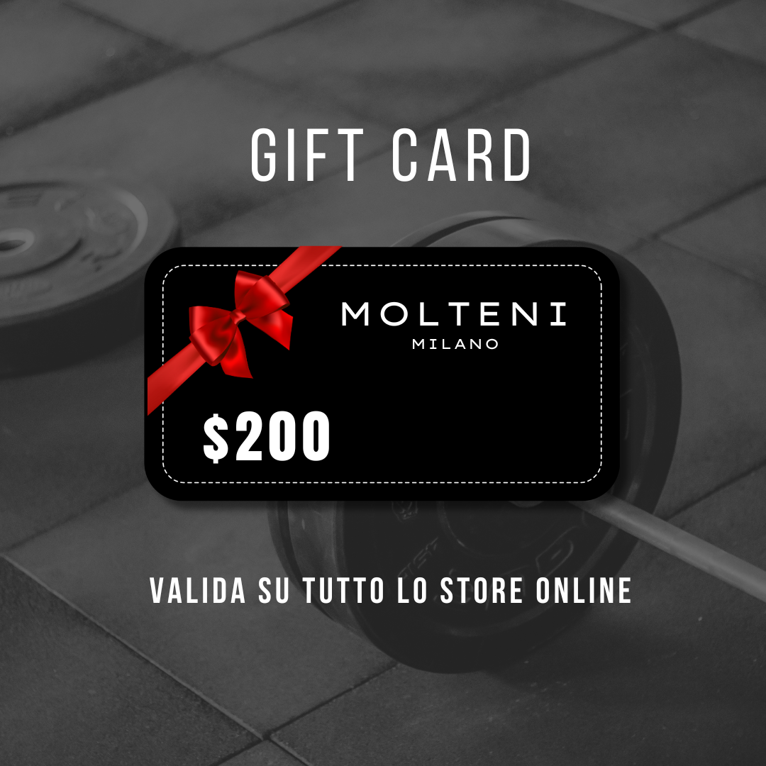 Gift card di MOLTENI MILANO dal valore di 200€