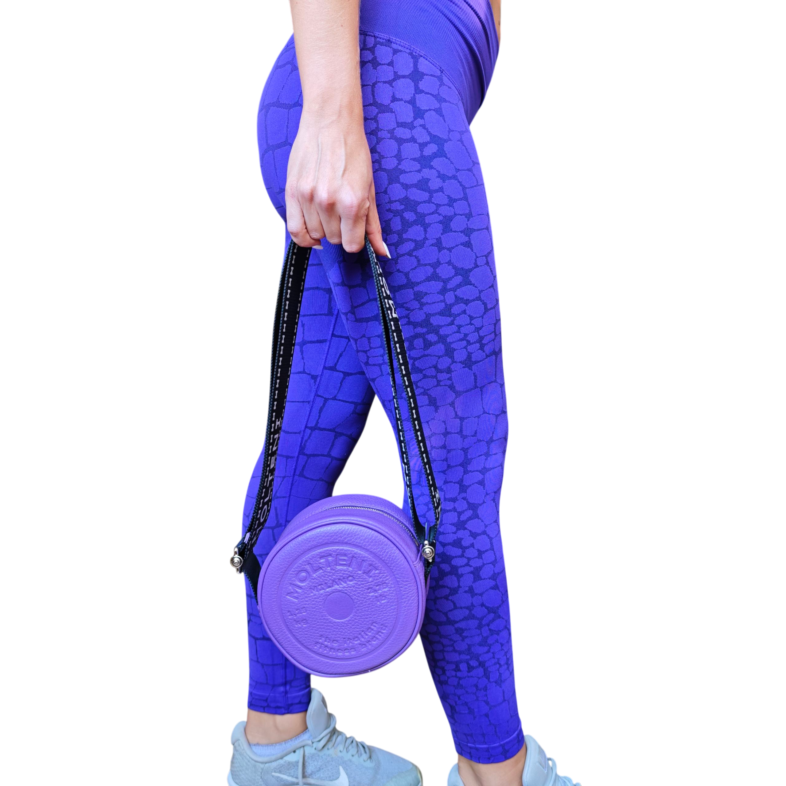 ELEO small - PURPLE grained leather