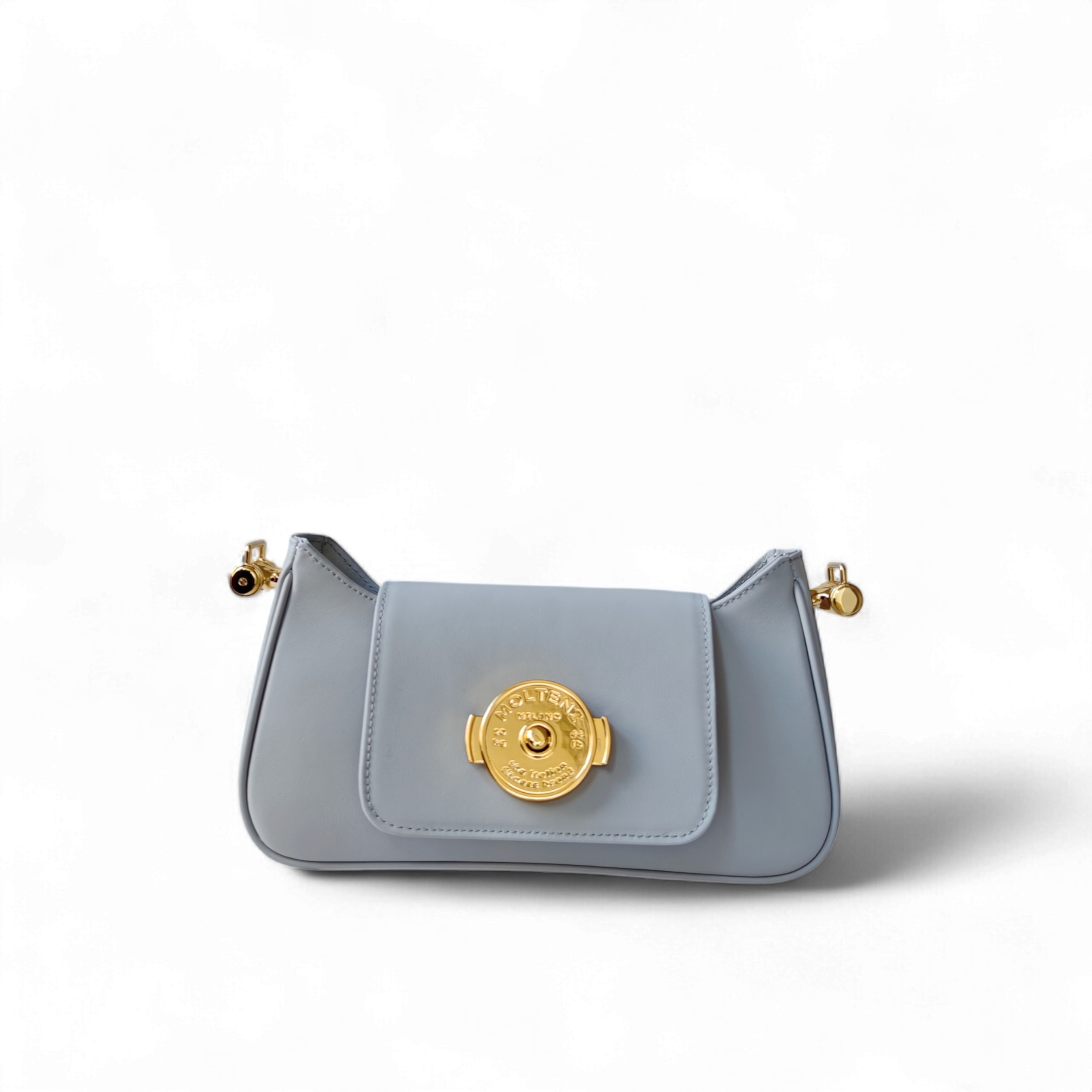 TINA small - GREY pelle liscia