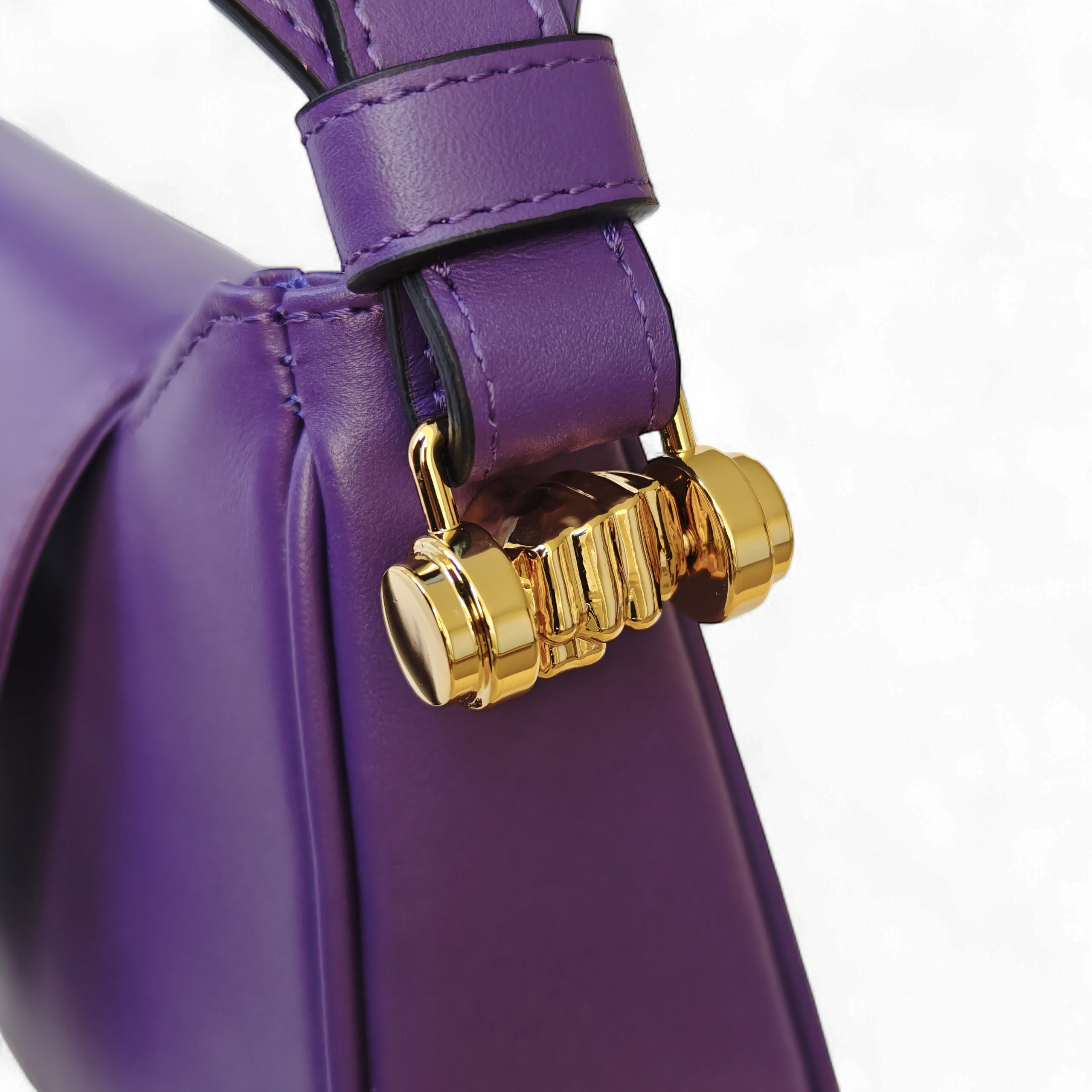 TINA small - PURPLE pelle liscia