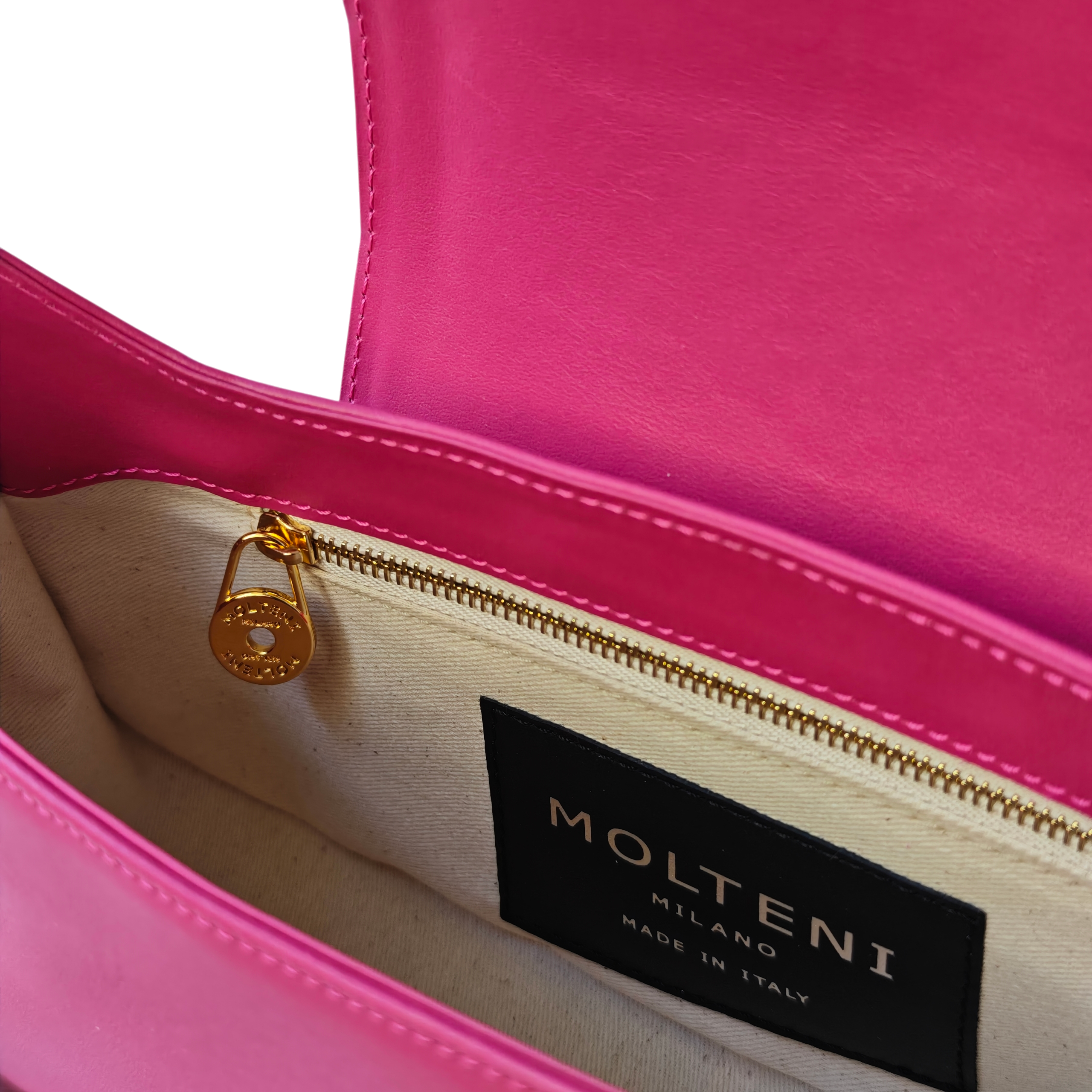 TINA small - PINK pelle liscia